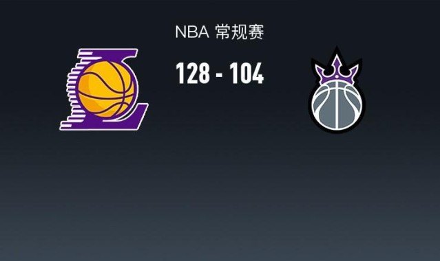 dota2比赛-湖人128-104大胜国王，东契奇三节28+9，詹姆斯24分